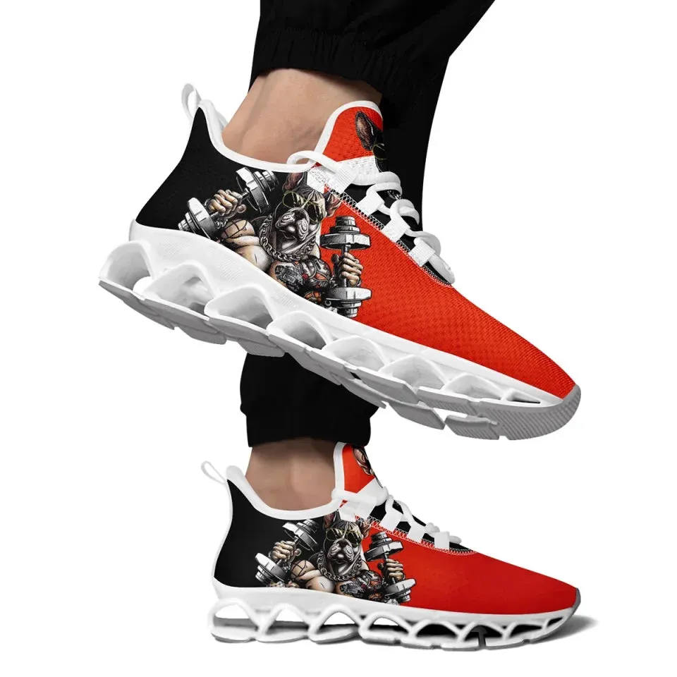 Unique Gift,Personalized Gothic Cloud Sneakers, Custom Skull Shoes, Breathable and Comfortable Shoes