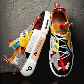 Unisex Fashion Colorful Mesh Sneakers
