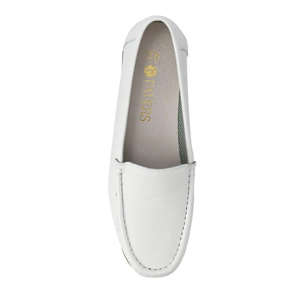 Wide-Fit Leather Loafers - CONT2400 / 309 091