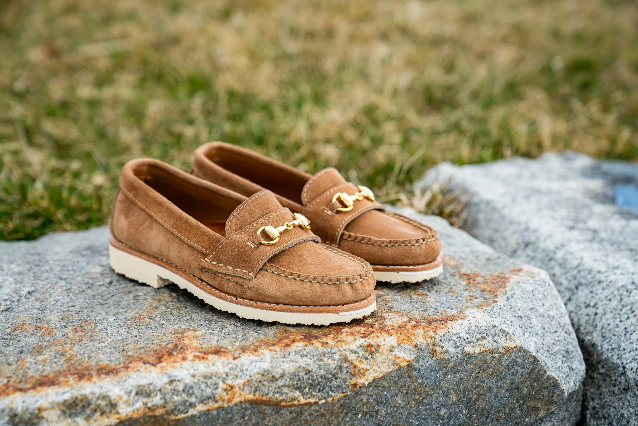Women's Horsebit Loafer LH - Khaki Orion Fleshout
