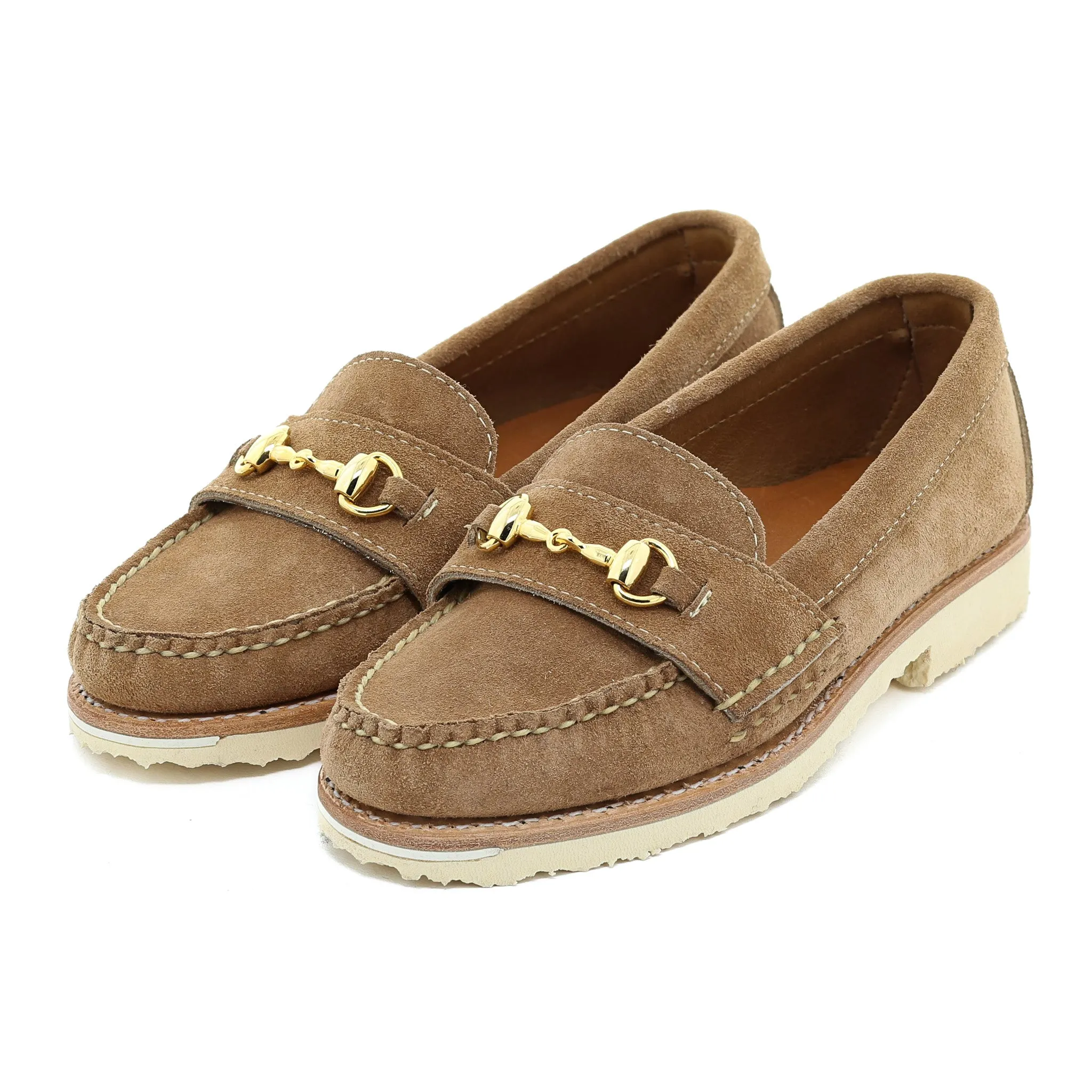 Women's Horsebit Loafer LH - Khaki Orion Fleshout