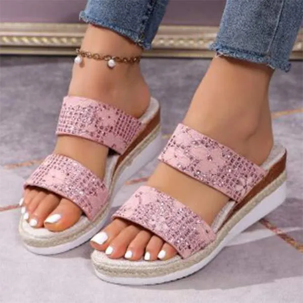 Women's Platform Wedge Sandals 31761919C