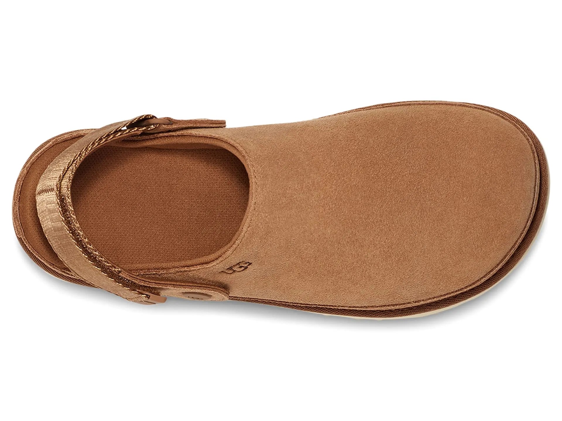 Women's Shoes UGG GOLDENSTAR CLOG PLATFORM Slip On Mules 1138252 CHESTNUT