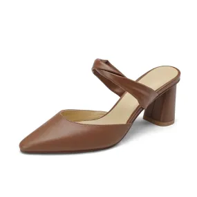 Zissy Block Heel Mules